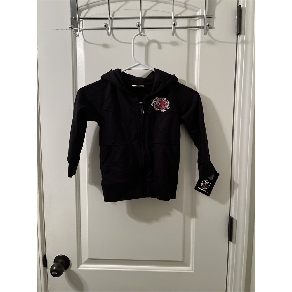 South Carolina Gamecocks Toddler Boys 3T Zip Up Hoodie Sweatshirt Wes And Willy